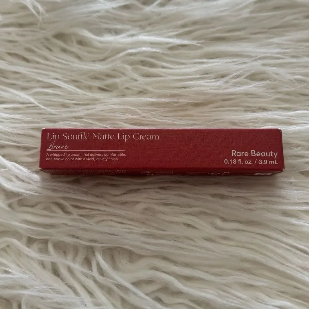 Rare Beauty by Selena Gomez Lip Souffle Matte Cream Lipstick Brave